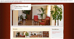 Desktop Screenshot of casamatermundi.it